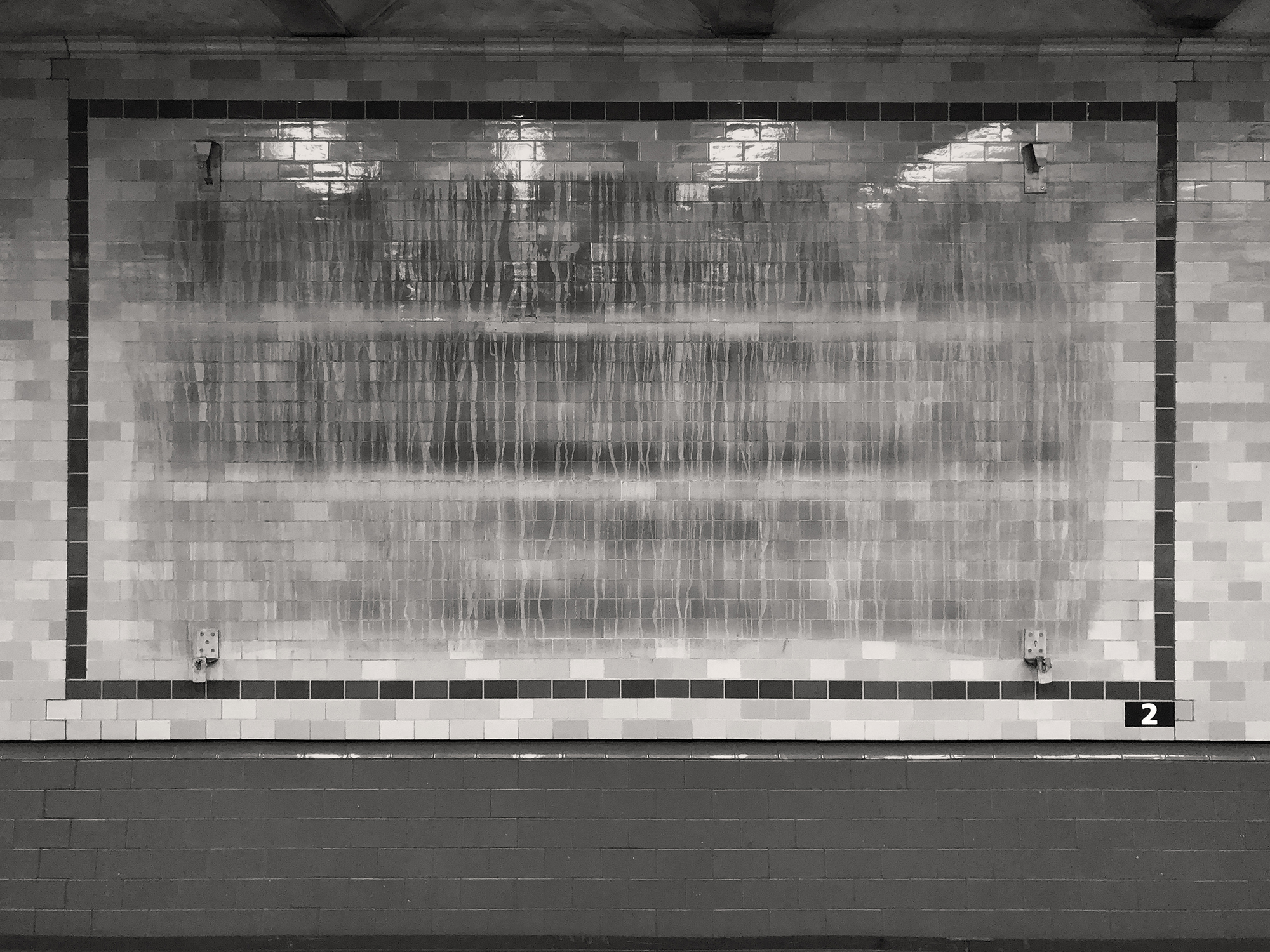 Christoph Radke, Berlin, U-Bahnhof Alexanderplatz, 2019